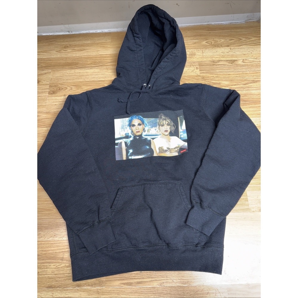 Size M - Supreme Nan Goldin Misty and Jimmy Paulette Hooded Sweatshirt